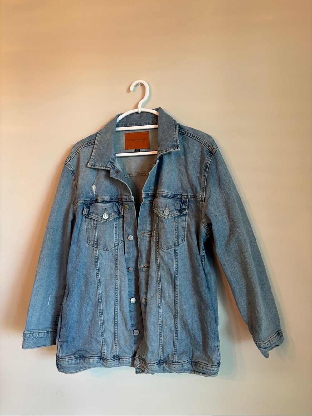 Lucky Brand Light Blue Denim Jacket - Relaxed Jean Coat